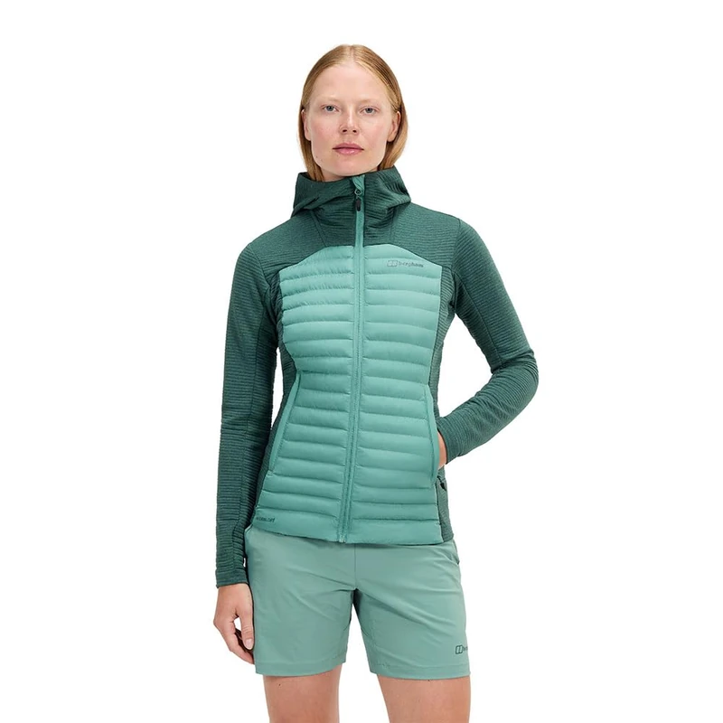 Berghaus Women's Nula Hybrid Synthetic Insulated Jacket | Durable Design | Water Resistant, Light Terrain, 18
