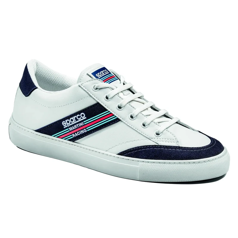 sparco 0012B3MR43BIBM S-Time Martini-R Shoes Size 43 White, Unisex Adult Boots, Multicoloured, EU, multicoloured, 9.5 UK - Image 1