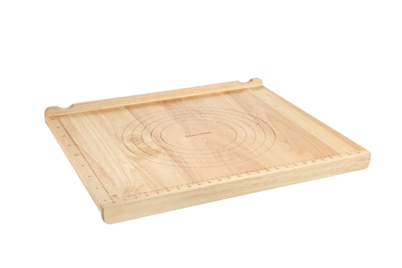 Tescoma Delícia 630190 Wooden Board 55 x 45 cm with Measuring Grates, Raised Edges