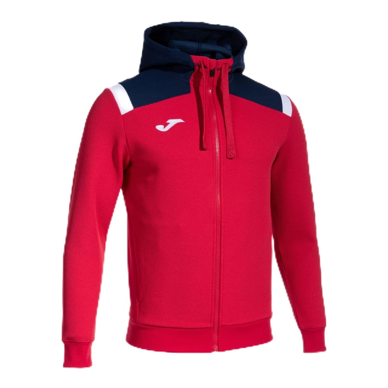 Joma Toledo Men's Hoodie, Red Navy, L