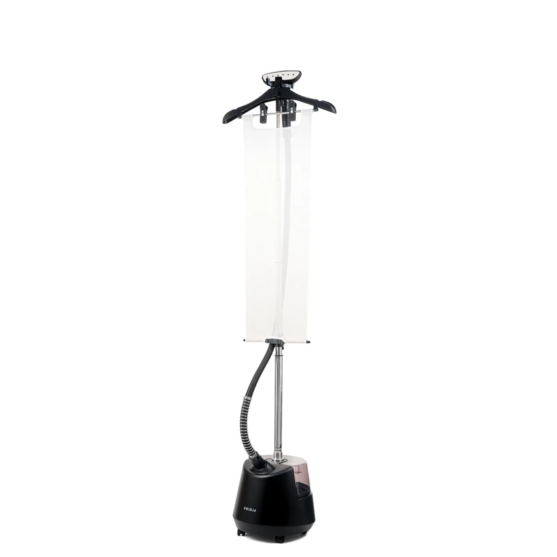 Powerful 2200W Premium Garment Steamer with 3L Water Tank, Dual Steam Settings for Rapid Wrinkle Release, Suitable for All Fabrics Including Delicates, Updated Design, Fridja f1200 Clothes Steamer Pro