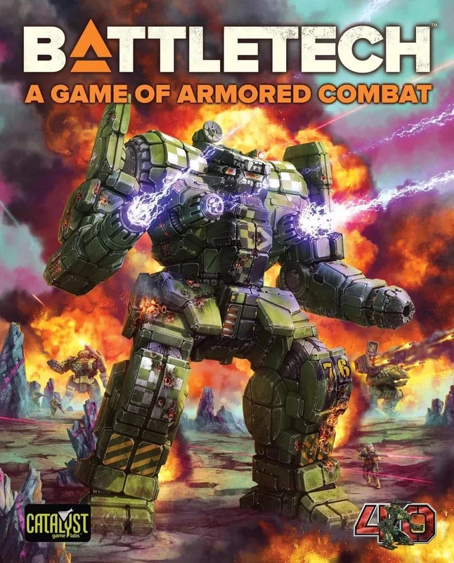 Catalyst Game Labs BattleTech | Miniatures | Game of Armored Combat 40th Anniversary | Base Game | Miniature Game Ages 14+