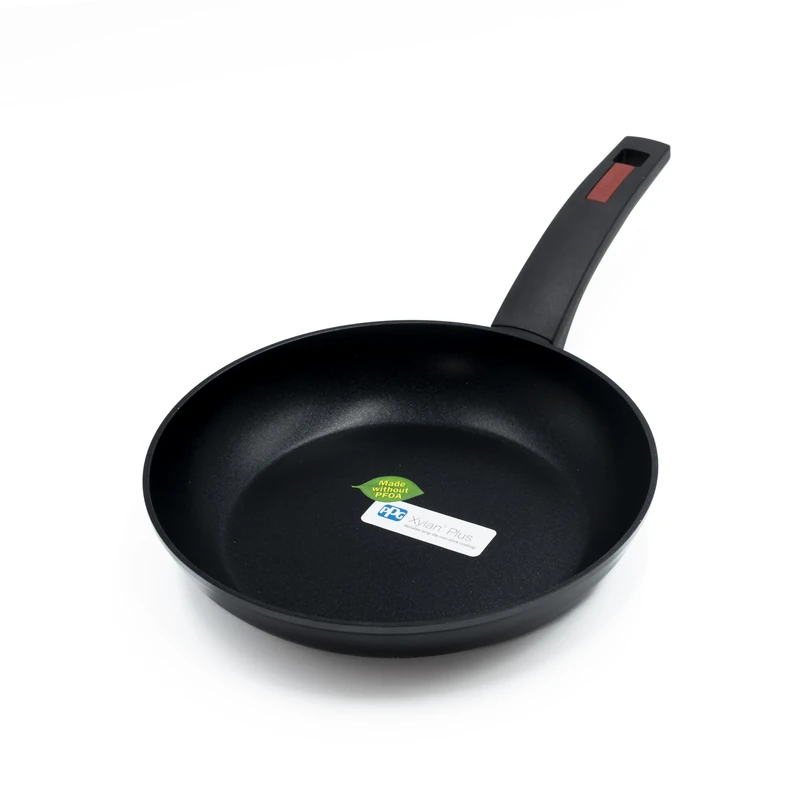 Zanetti Evolution Frying Pan, Induction Frying Pan, 32 cm Diameter, Non-Stick Base, Suitable for All Hobs, Diameter 32 cm, Black