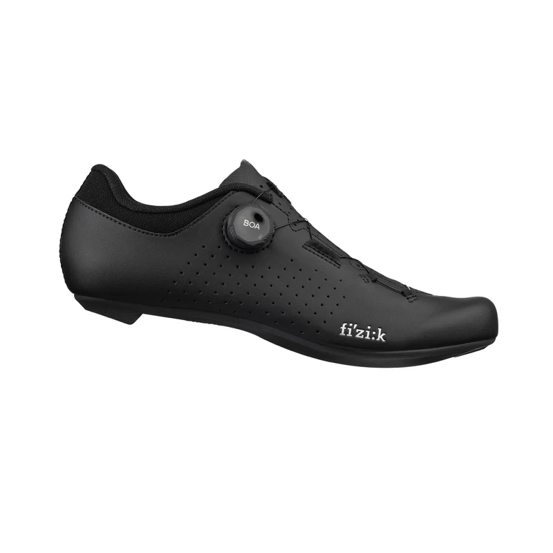 Fizik Unisex Vento Omna Wide Fit Sneaker, Black, 7.5 UK