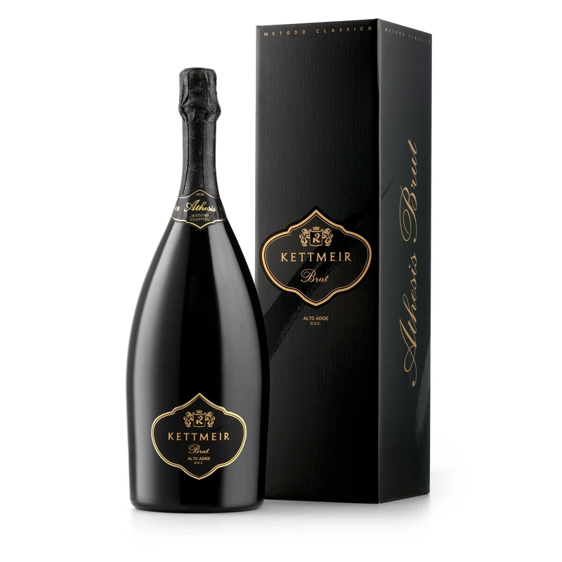 Kettmeir "Athesis" Brut Metodo Classico Alto Adige DOC 2021 Magnum Gift Box - Image 1