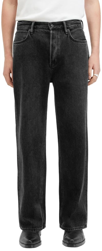 AllSaints Men's Lenny, Washed Black, 32 - Image 1