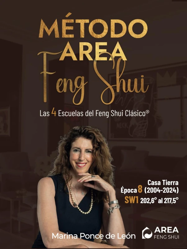 Método Area Feng Shui. Casa Tierra Época 8 (2004- 2024) SW1 (del grado 202,6º al 217,5º): Las 4 Escuelas del Feng Shui Clásico®