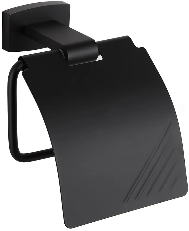 Mexen 7019133-70 Holder for Toilet Paper Zoja-black-7019133-70, Black