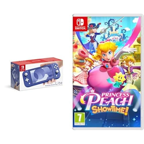 Nintendo Switch Lite - Blue+Princess Peach Showtime