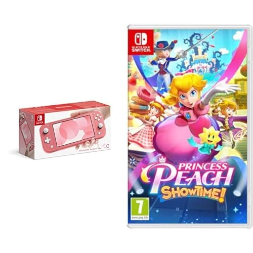 Nintendo Switch Lite - Coral+Princess Peach Showtime