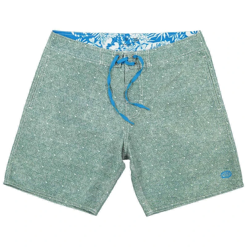 Panareha Men's Beach Shorts Made from Recycled Polyester SAIREE Green (34)