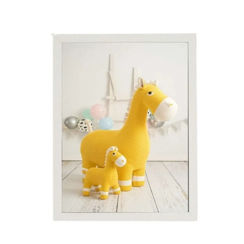 Crochetts Painting Multicolor 33 x 43 x 2 cm Horse