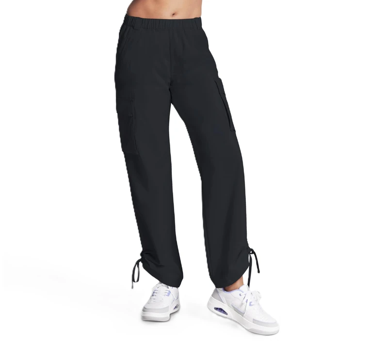 Skechers Women's Slip-in Everywhere Cargo Pant Black L