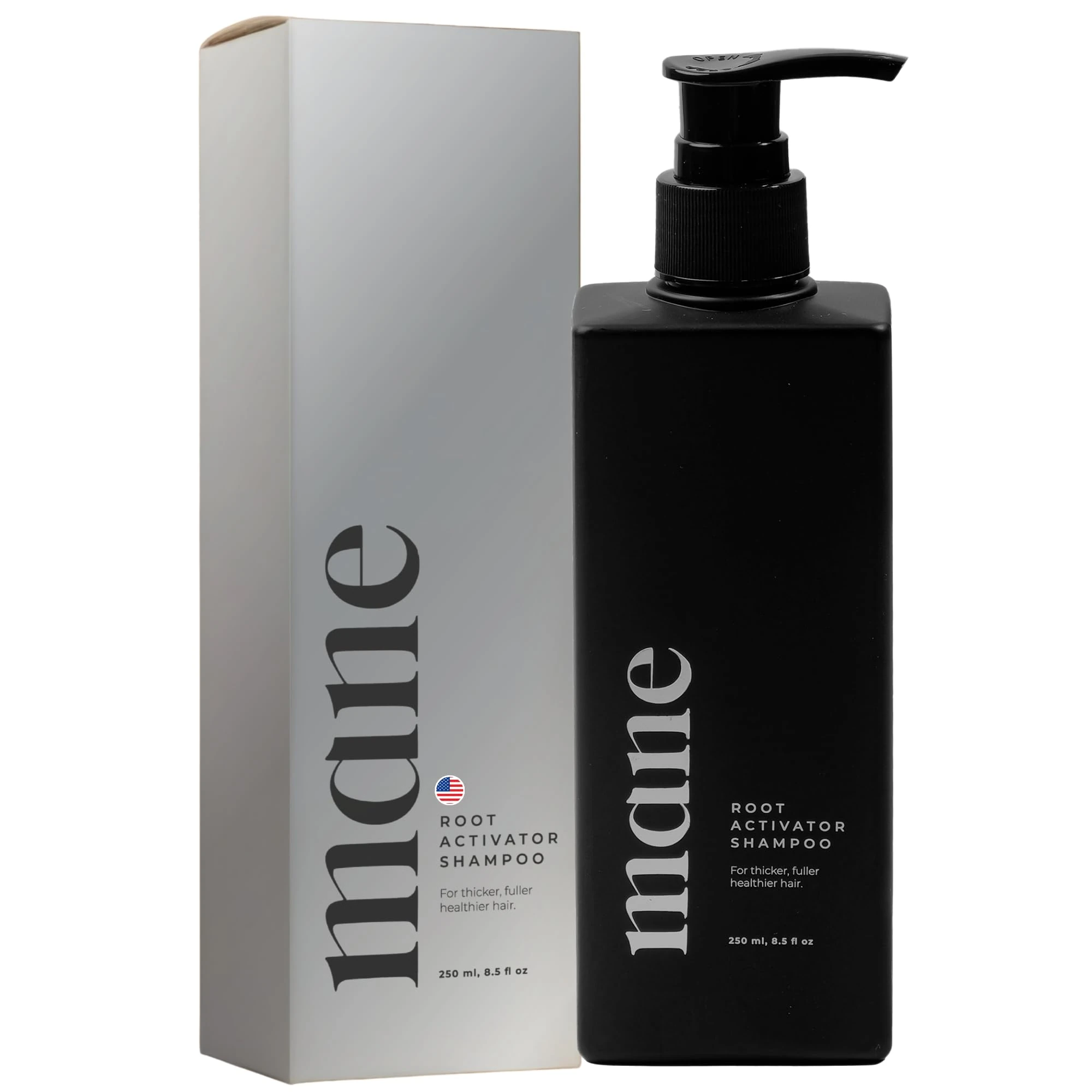 Hair Growth Shampoo for Men (250ml), Activating Follicles and Roots for Thicker and Fuller Hair, Cleanses and Hydrates Scalp, Regrowth Shampoo for Men