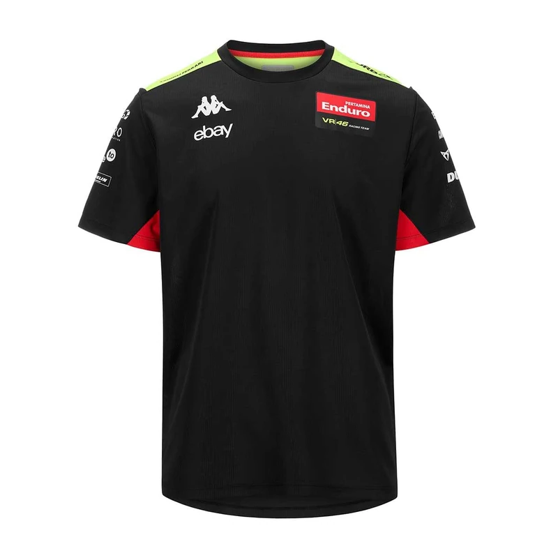 VR46 Team PERTAMINA,T-Shirt,Uomo,Black,M