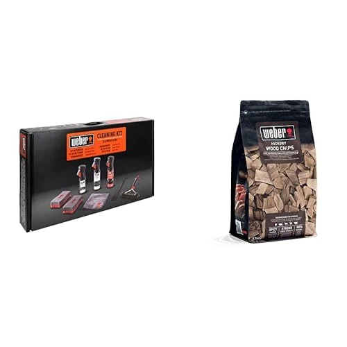 Weber Q and Pulse Barbecue Cleaning Kit | Q Series BBQ | Pulse Series BBQ | Weber Barbecue Accessories | Designed for Q and Pulse Barbecues (18286)