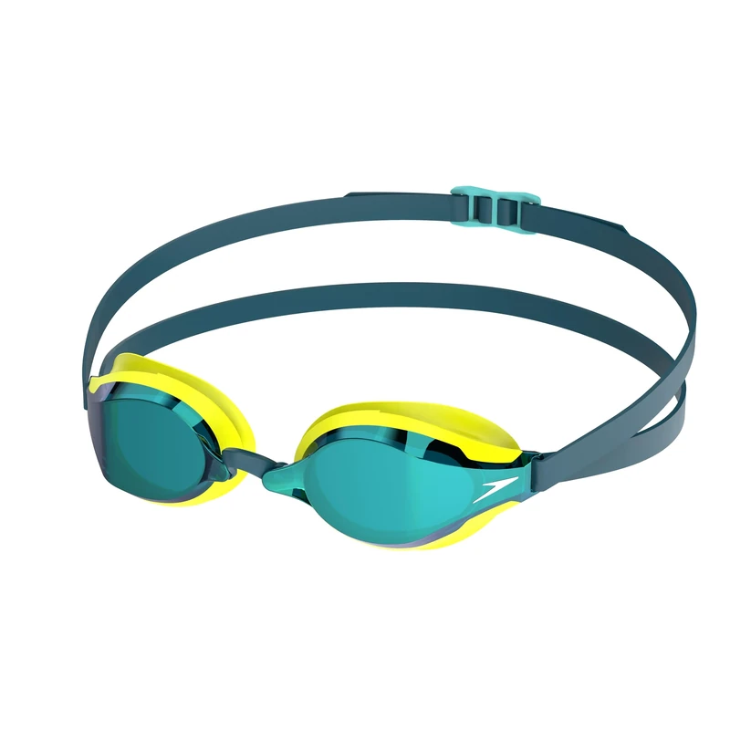 Speedo Fastskin Speedsocket 2 Swimming Goggles Swimming Goggles, Hyper Yellow/Cobalt/Emerald, 1Sz