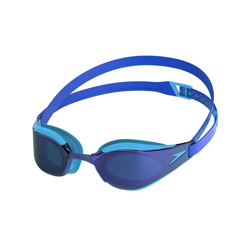 Speedo Junior Unisex Fastskin Hyper Elite Swimming Goggles, Picton Blue/Cobalt/I, 1S