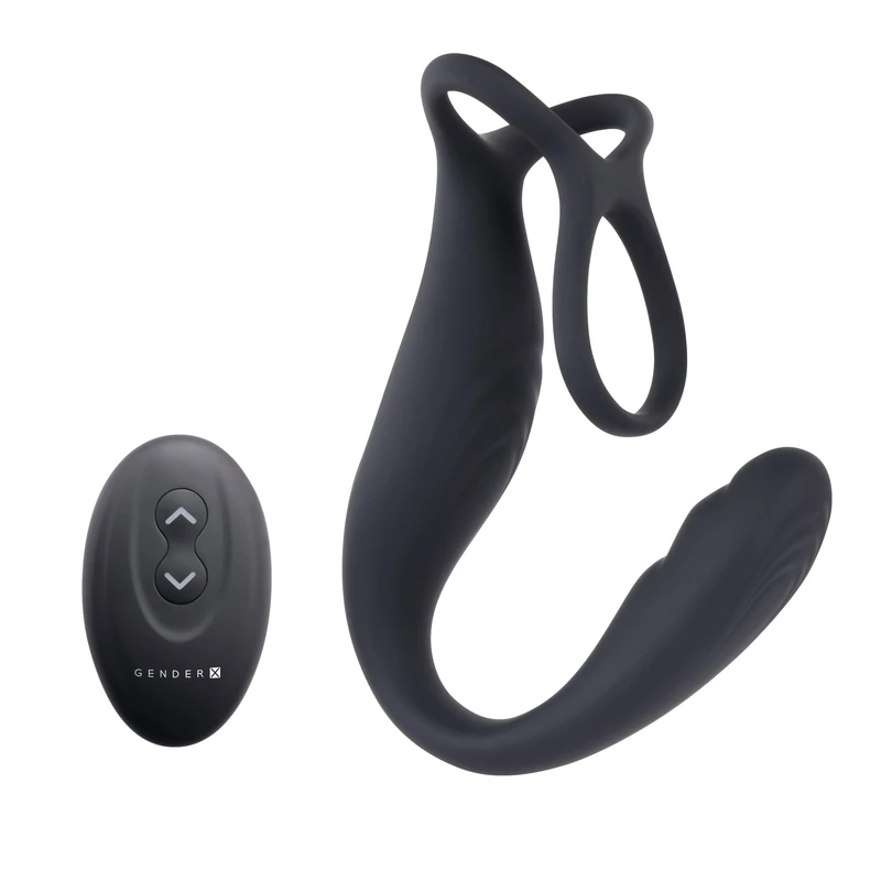 Gender X The Wrangler Analvibrator Black 14 cm