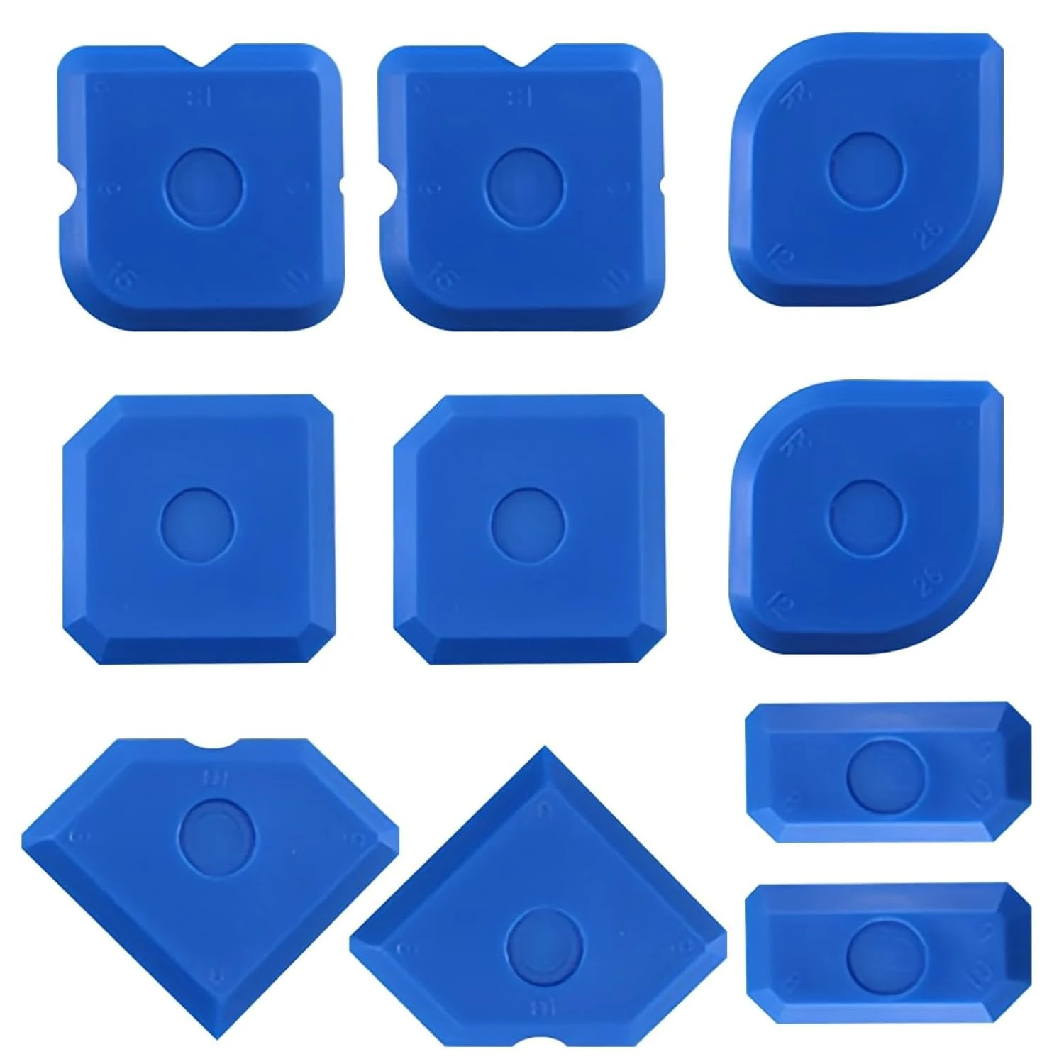10-Piece Silicone Sealant Finishing Tool Set, Durable and Reusable Smoothing Kit for Caulking and Sealing Projects