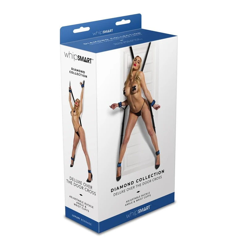 Whipsmart Diamond Over The Door Cross Blue One Size