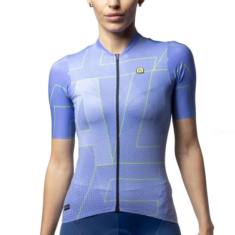 Alé Cycling Women's PR.E Synergy Short Sleeve Jersey, Wisteria, XL