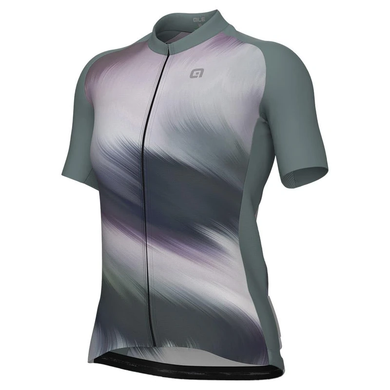 Alé Cycling Women's Off Road - Gravel Monsone Short Sleeve Jersey, Green, XXL
