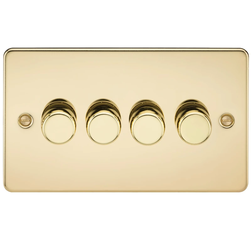 Knightsbridge 4G 2 Way Flat Plate Intelligent Dimmer