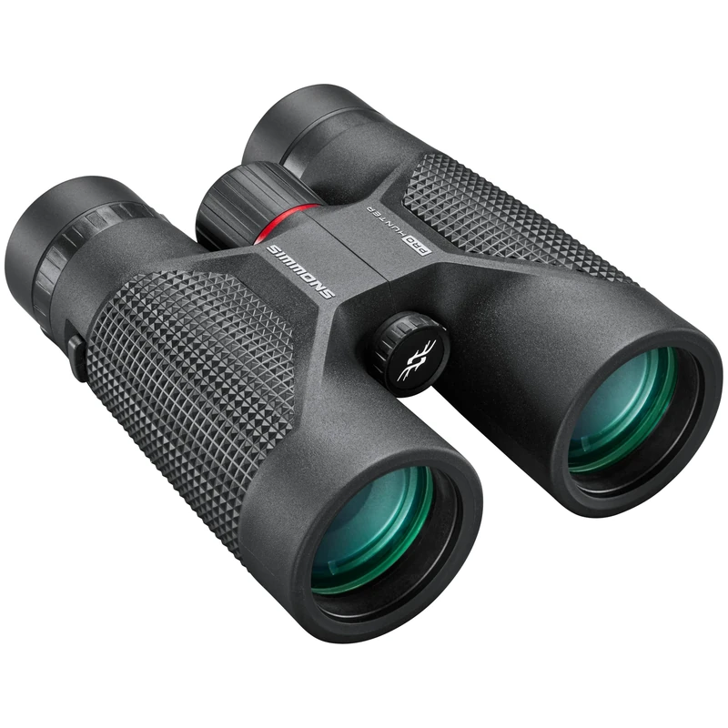 Simmons - Pro Hunter 10x42 Binocular - Black - Roof Prism - Fully Coated - IPX7 waterproof - Birdwatching - Travelling - Sports - Outdoor