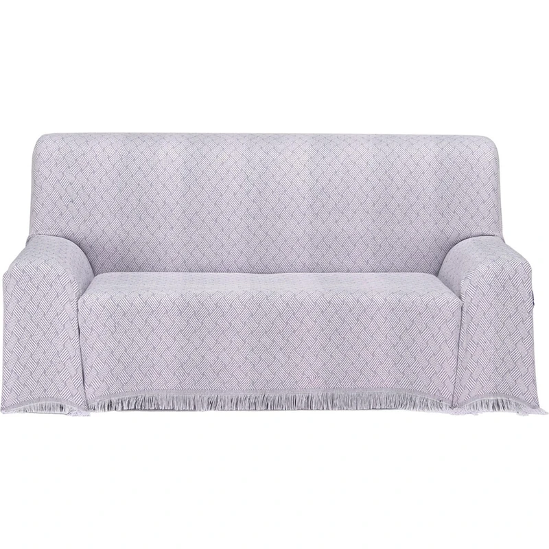 ECOMMERC3 | Multipurpose Bedspread Size 230 x 260 cm for Sofa or Bed – Multi-purpose Foulard Extra Soft Touch Lilac Colour