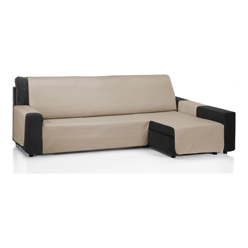 ECOMMERC3 | Chaise Long Sofa Cover 200 cm Validó para Chaise Long Arm Right and Left – Adjustable Chaise Sofa Cover Colour Leather