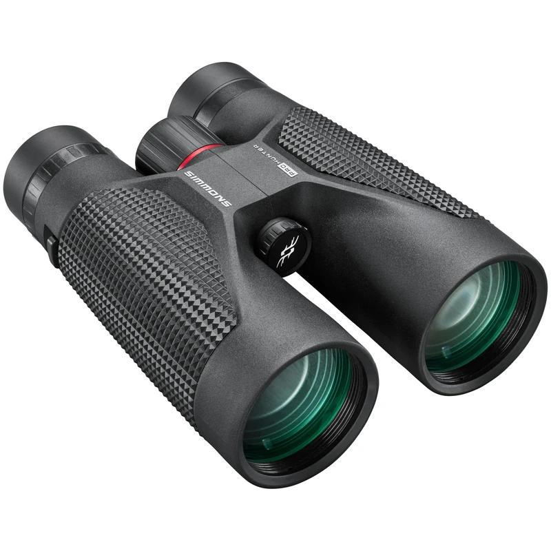 Simmons - Pro Hunter 10x50 Binocular - Black - Roof Prism - Fully Coated - IPX7 waterproof - Birdwatching - Travelling - Sports - Outdoor