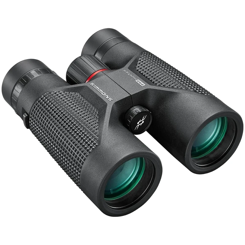 Simmons - Pro Hunter 8x42 Binocular - Black - Roof Prism - Fully Coated - IPX7 waterproof - Birdwatching - Travelling - Sports - Outdoor