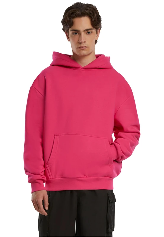 Urban Classics Men's Tb7270-ultra Heavy Oversized Hoody Hooded Sweatshirt, Hibiscus Pink, XL