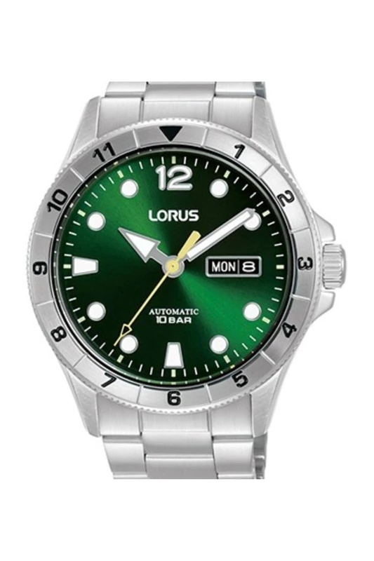 Lorus Green & Yellow Automatic Watch RL463BX9