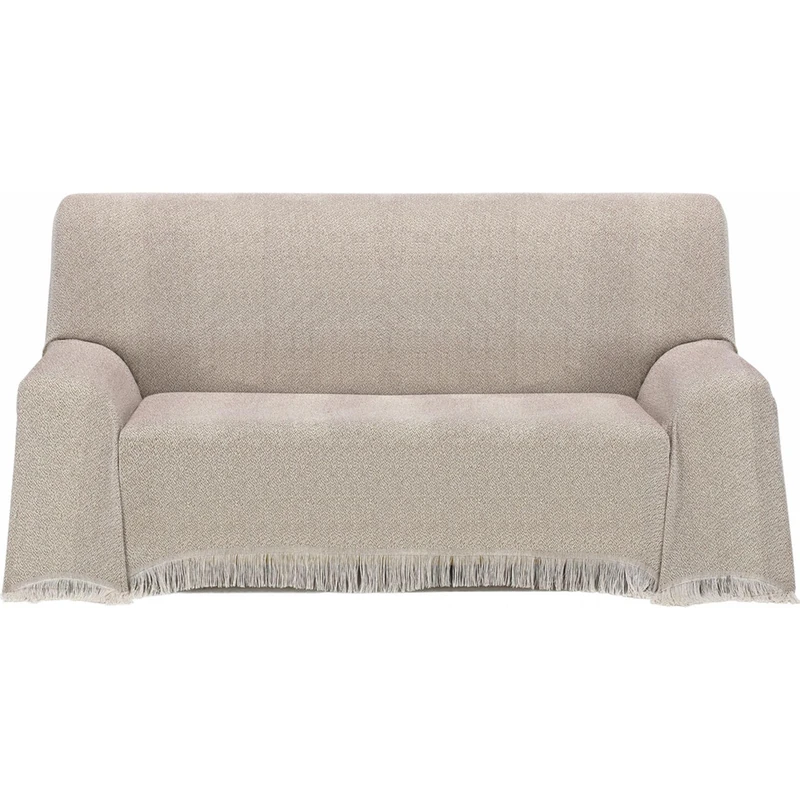 ECOMMERC3 | Multipurpose Bedspread Size 180 x 260 cm for Sofa or Bed – Multi-purpose Foulard Extra Soft Touch Brown