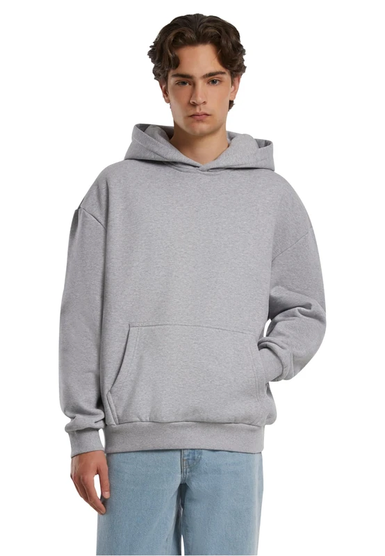 Urban Classics Men's Tb7270-ultra Heavy Oversized Hoody Hooded Sweatshirt, Heathergrey, XL