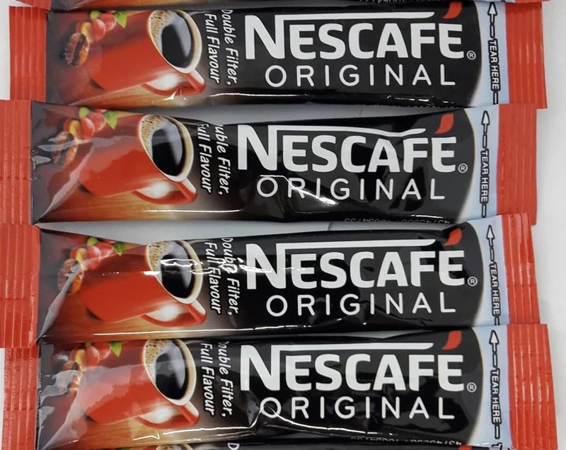 100 (1x100) Original (Double Filter) - Individual One Cup Instant Coffee Sachets Medium Roast BY HEALTHY HOME Original Coffee Sticks