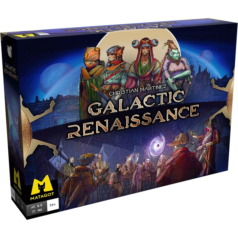 Matagot MATSGAL1 Galactic Renaissance Board Game, 2-4 Players, from 14 Years