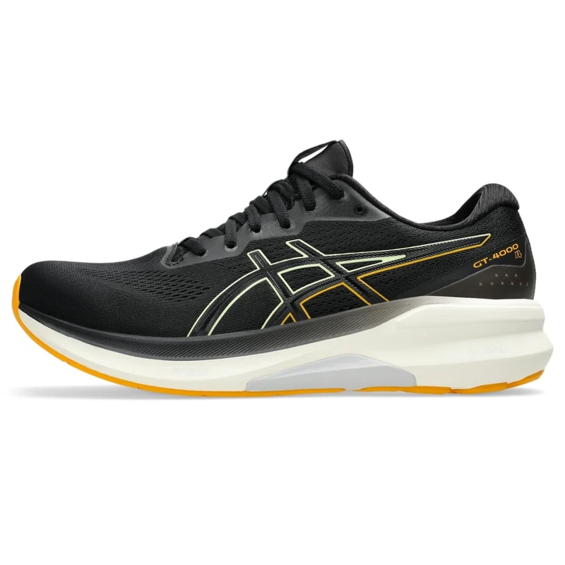 ASICS Men's Gt-4000 4 Sneaker, Black/Amber, 11.5 UK - Image 1