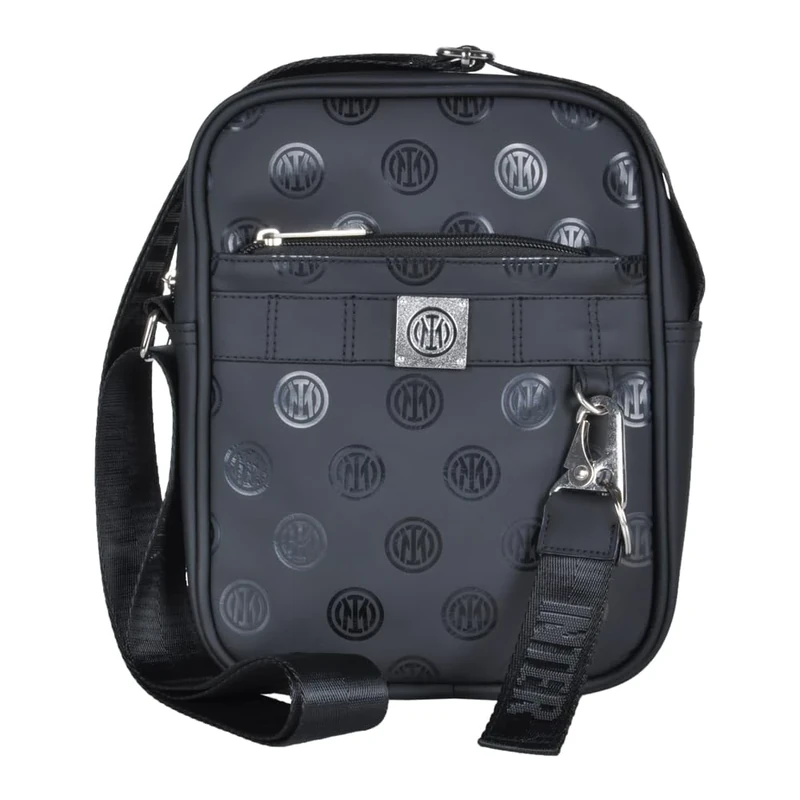 Inter Unisex's 153424 Bag, Black, 17 X 6 X 22 CM - Image 1