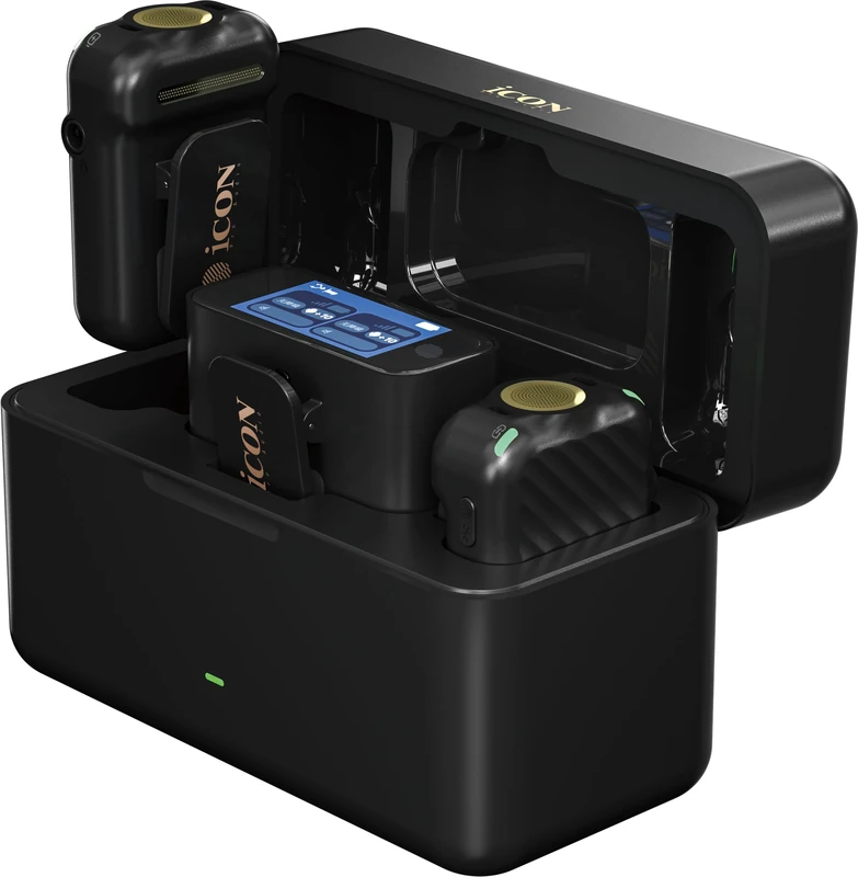iCON AirMic Pro Wireless Microphone - 250m Range Black