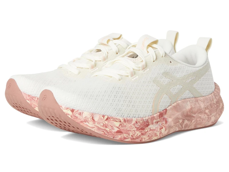 ASICS Women's Noosa TRI 16 Running Shoes, Cream/Breeze, 4.5 UK