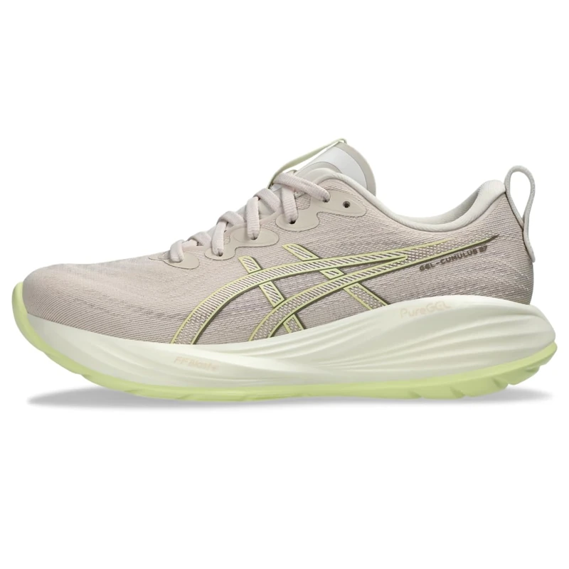 ASICS Women's Gel-Cumulus 27 Running Shoes, Mineral Beige/Huddle Yellow, 6 UK - Image 1