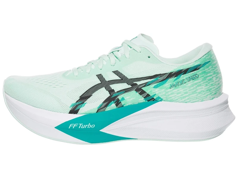 ASICS Men's Magic Speed 4 Running Shoes, Soothing Sea/Black, 10.5 UK