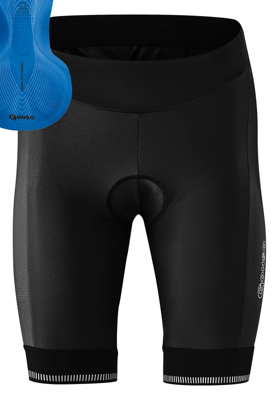 Gonso Sitivo W, Women's cycling shorts, With Sitivo Comfort seat pad, High elasticity of movement and anti-slip silicone leg grippers, Tight fit