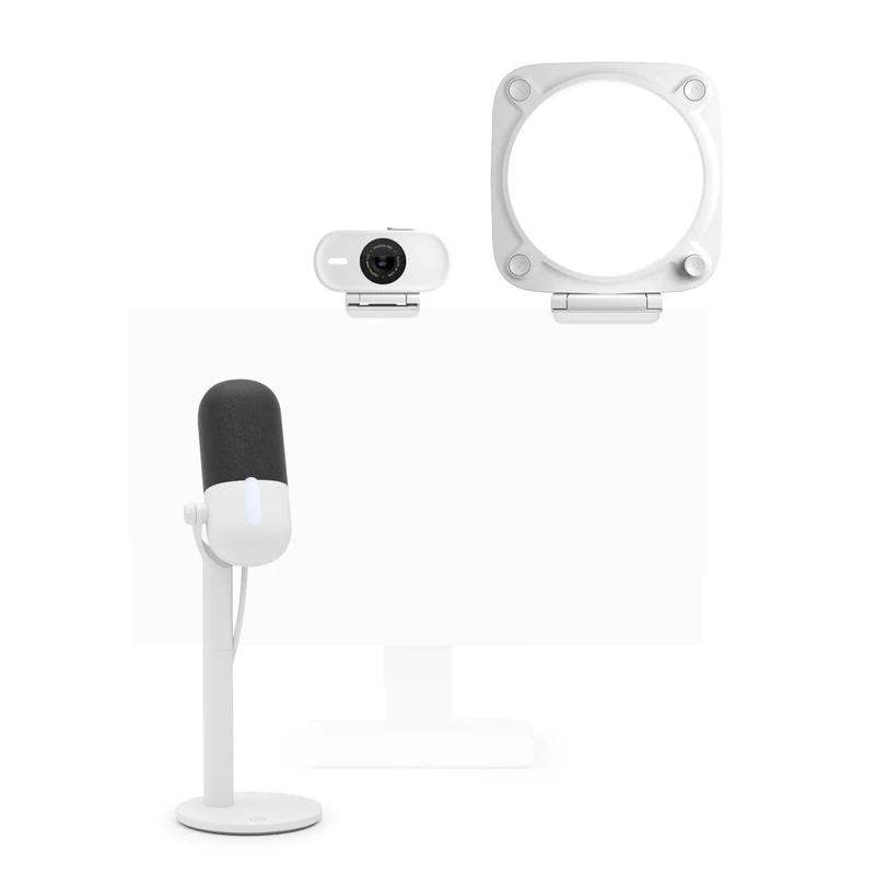 Elgato Neo Essentials Kit - Wave Neo USB Mic (Tap-to-Mute), Facecam Neo Full HD Webcam (Privacy Shutter, Light Correction), Key Light Neo (No Glare, Onboard Controls) - Plug & Play for PC-Mac-Laptop