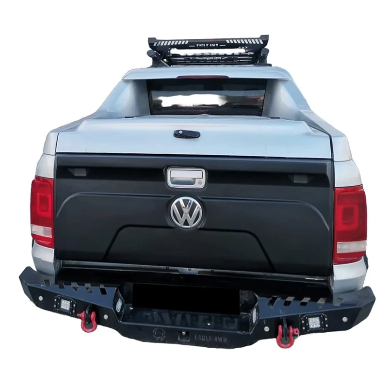 Oneway Tailgate Cover compatible with Volkswagen Amarok MK1 2010-2022 - Matt black