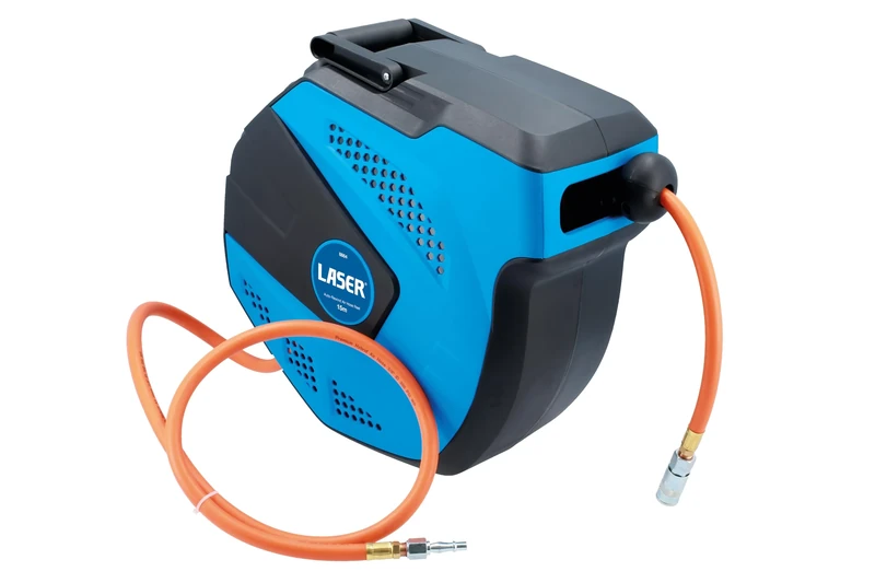 Laser 8864 Auto-Rewind Air Hose Reel 15m