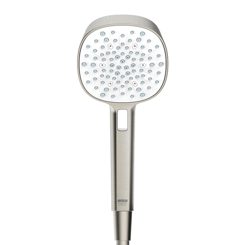 Mira Showers Crisp 4 Spray showerhead Brushed Nickel 110MM Handset 39169W-BN